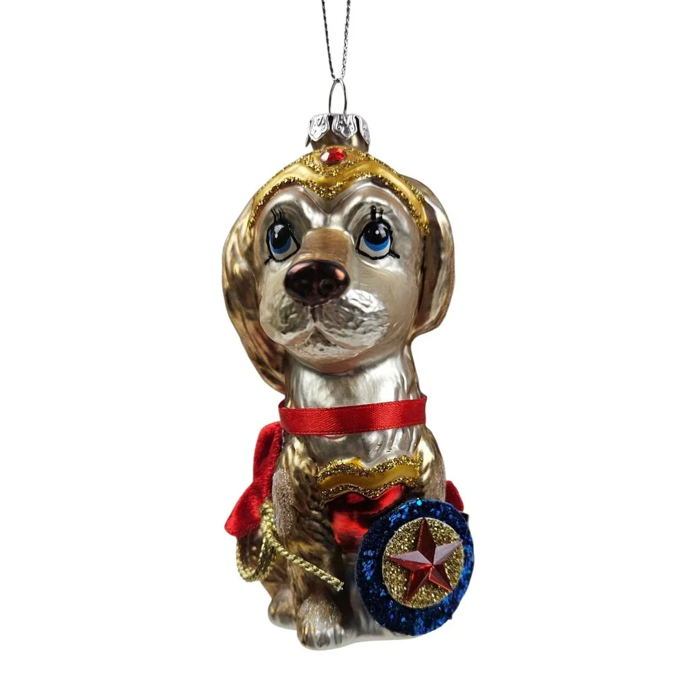 Wonder Dog Ornament Christmas Tree Decoration Holiday‎ Decor Cute